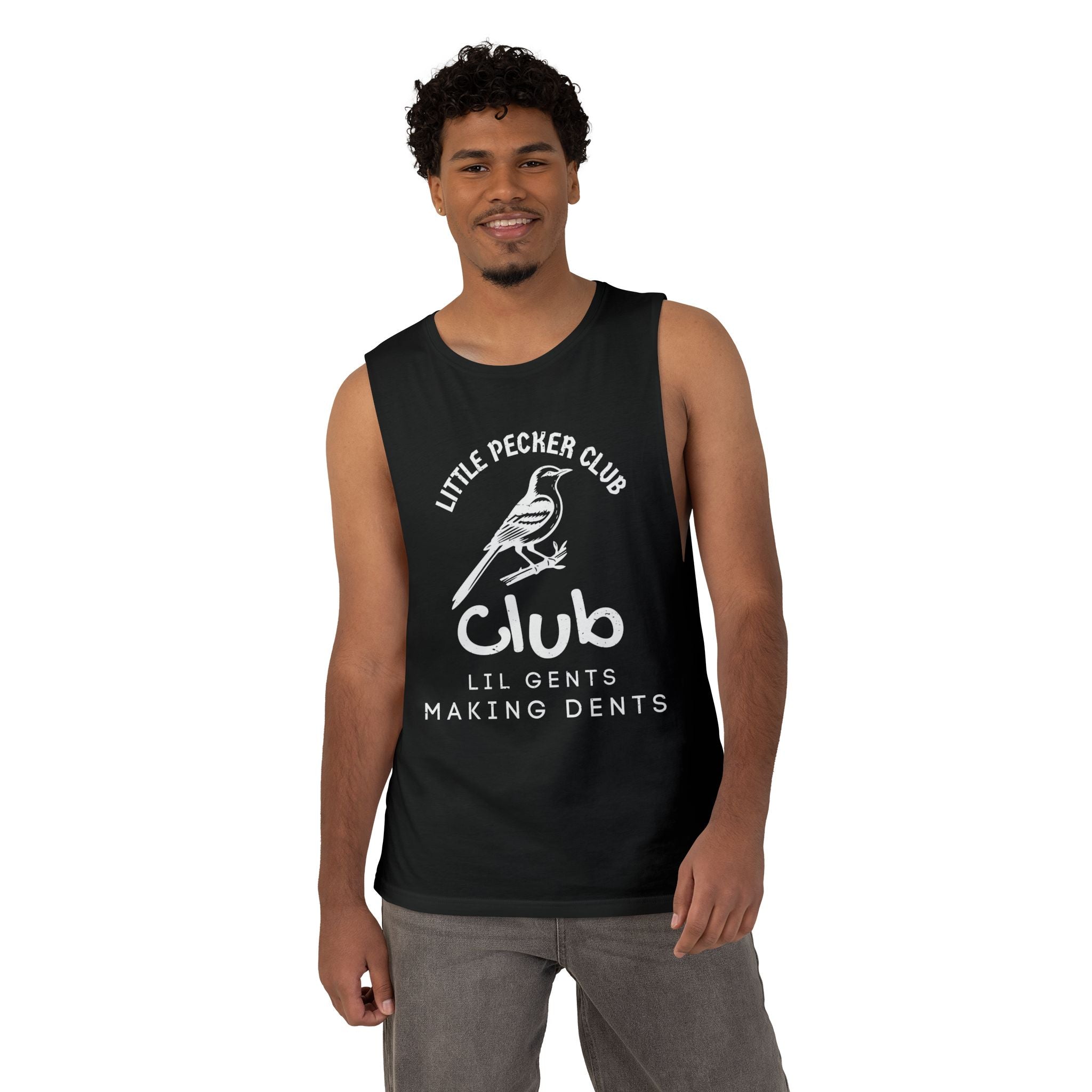 Little Pecker Club Lil Gents Making Dents Tank Top