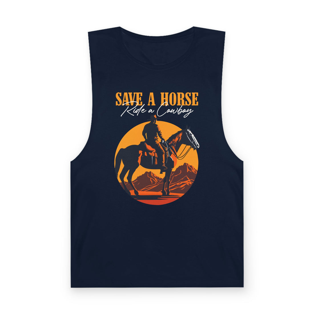 Save a Horse Ride a Cowboy Tank Top