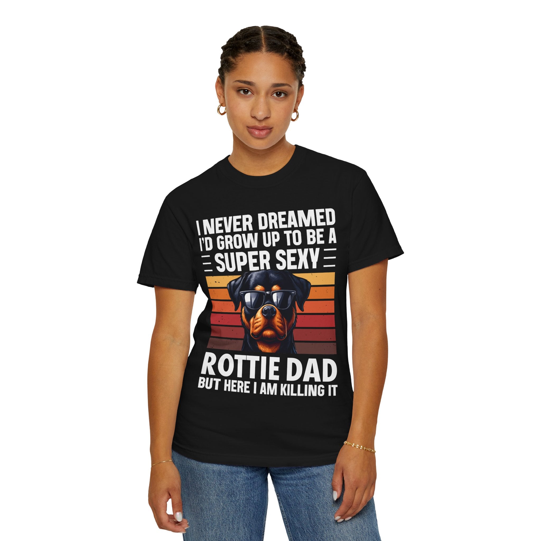 Super Sexy Rottie Dad T-Shirt, Rottweiler Dad T-Shirt