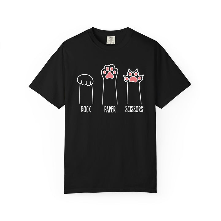 Rock Paper Scissors Cat Paw T-Shirt