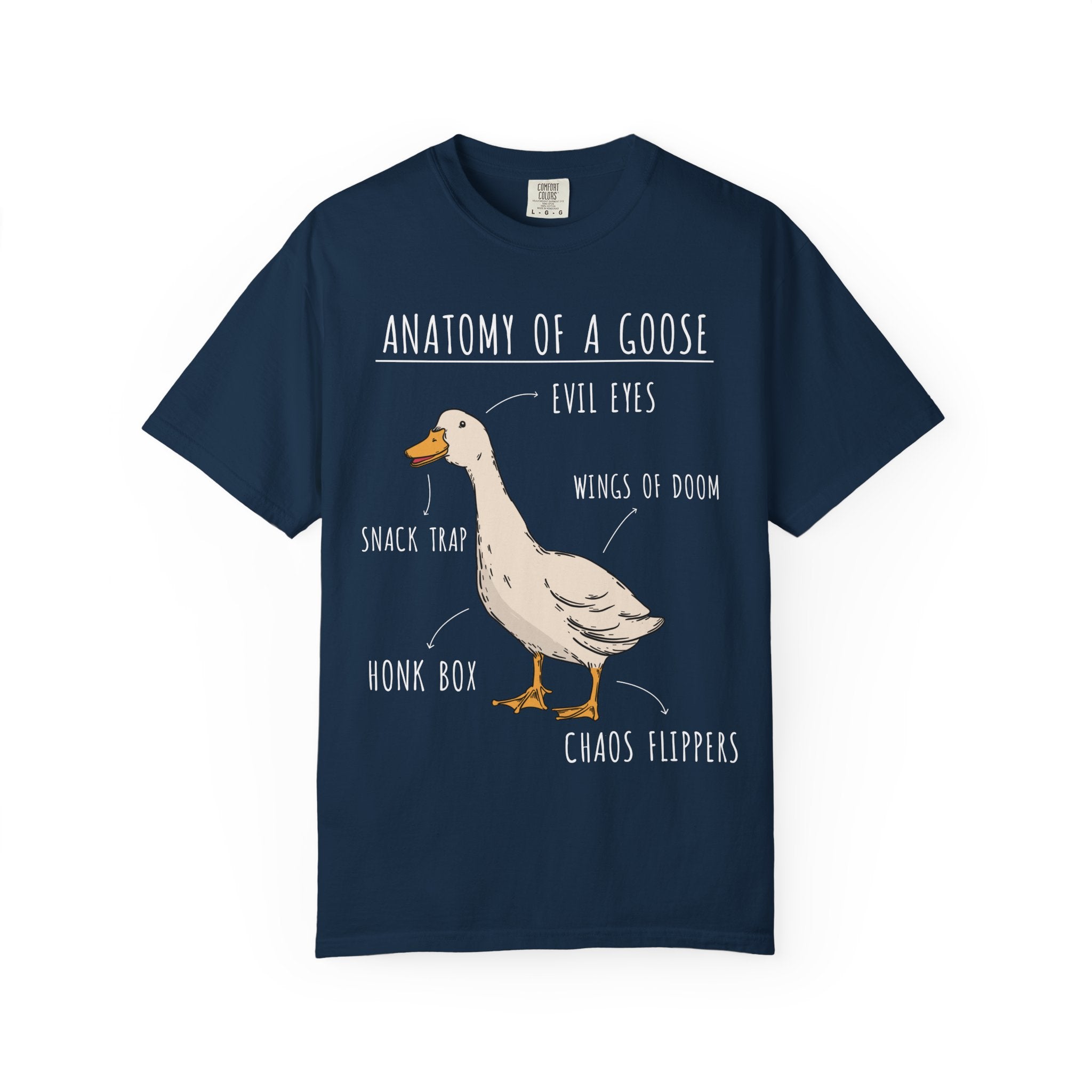 Anatomy of A Goose Unisex T-shirt - Animal Lovers Tee