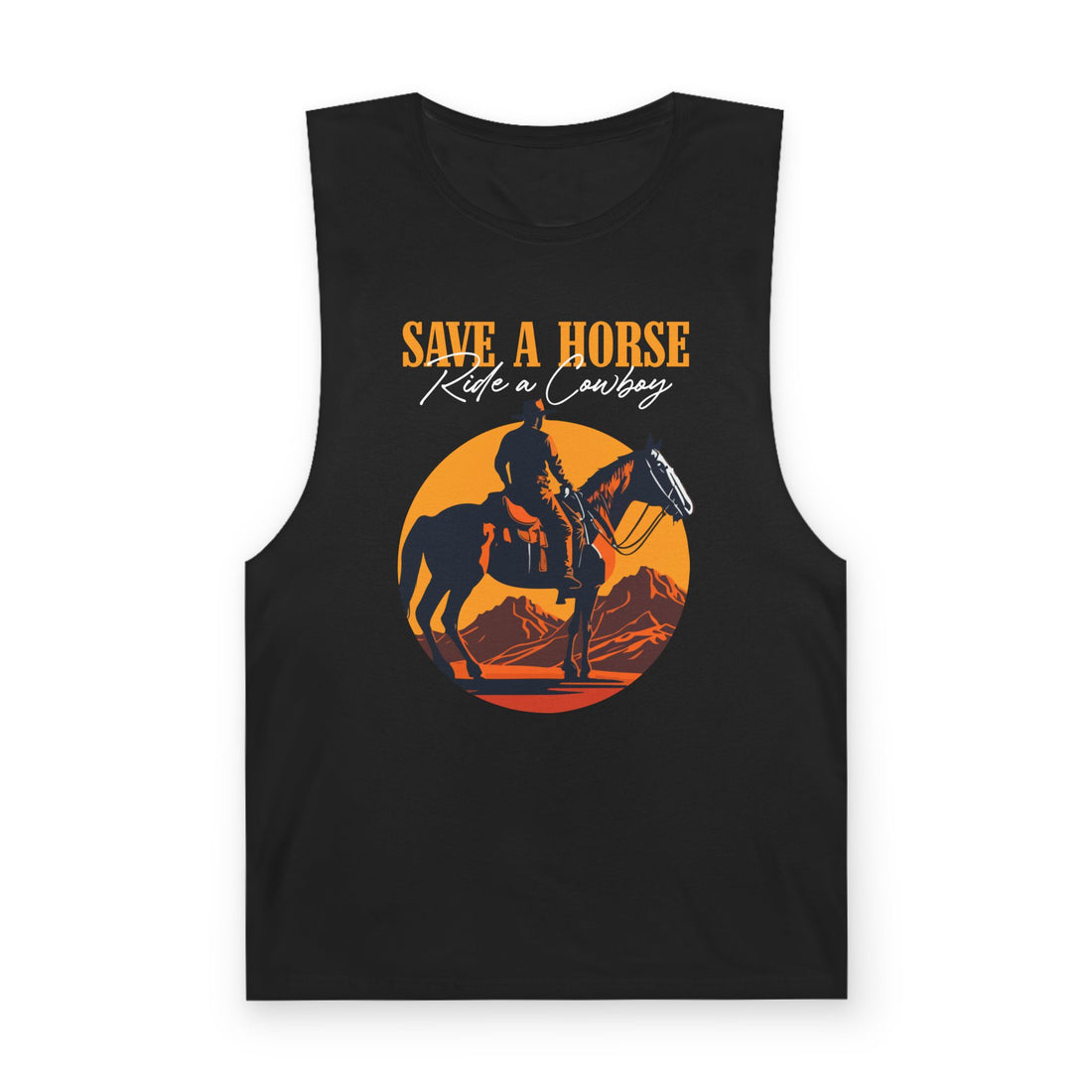 Save a Horse Ride a Cowboy Tank Top