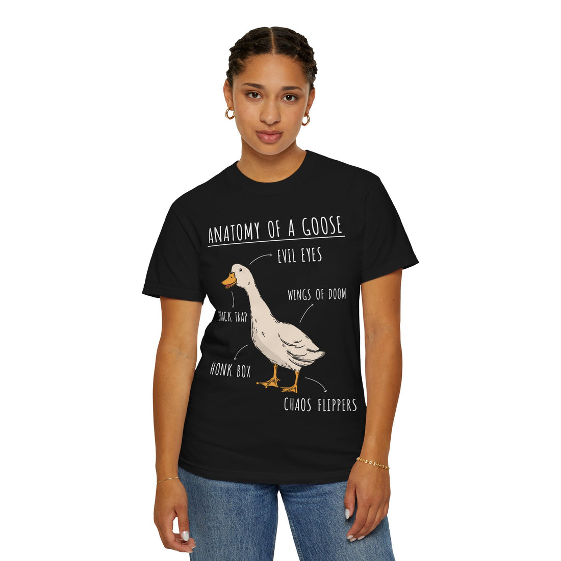 Anatomy of A Goose Unisex T-shirt - Animal Lovers Tee