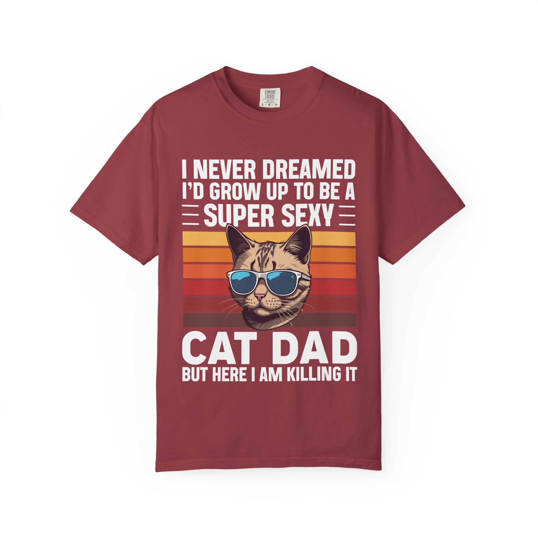 Super Sexy Cat Dad - Funny Cat Dad T-Shirt