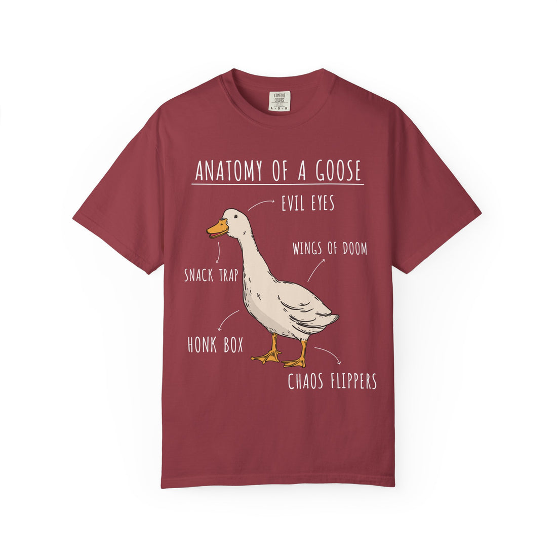 Anatomy of A Goose Unisex T-shirt - Animal Lovers Tee