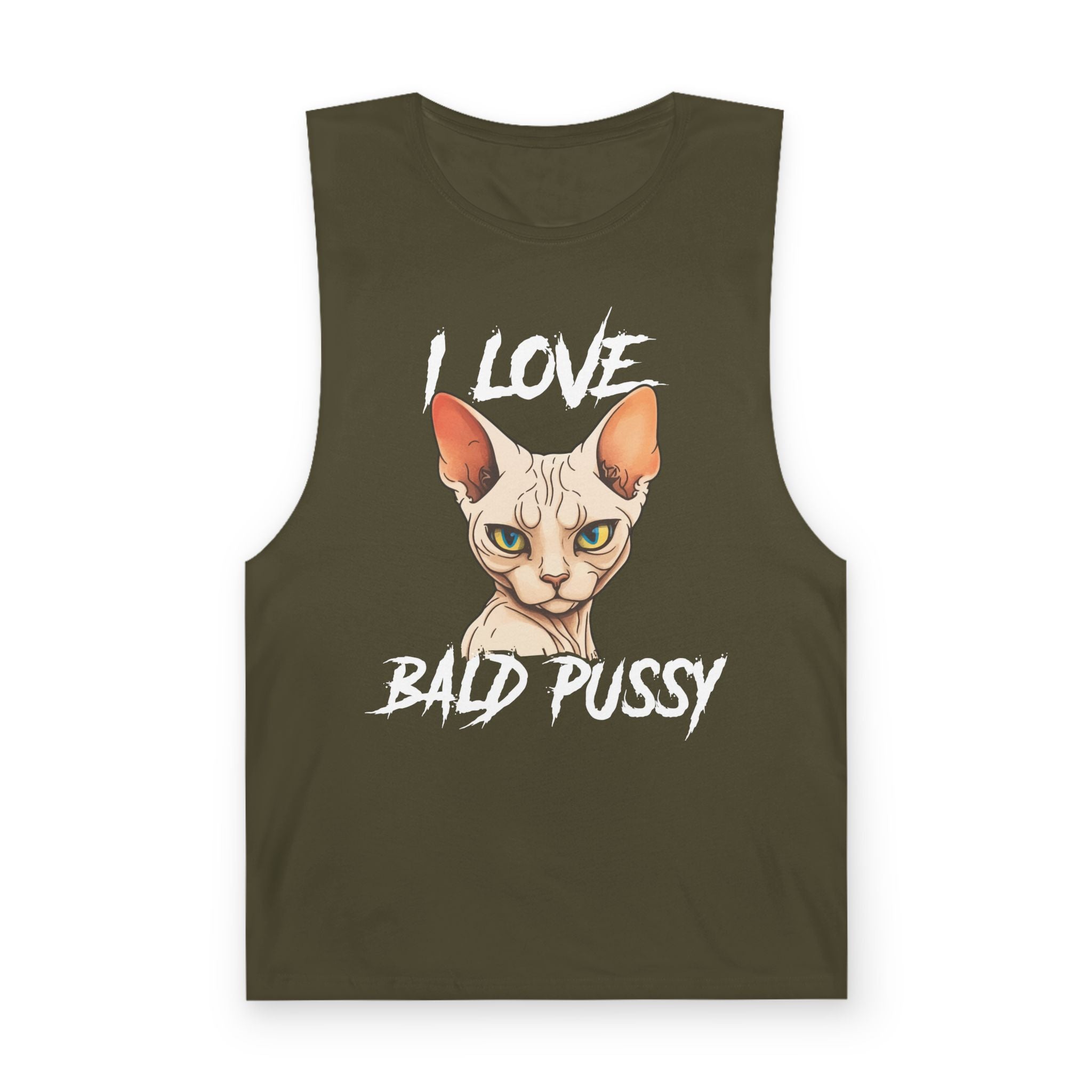I Love Bald Pussy Tank Top