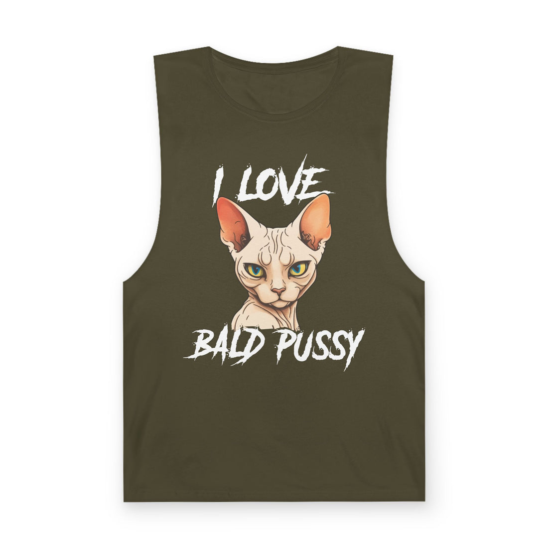 I Love Bald Pussy Tank Top