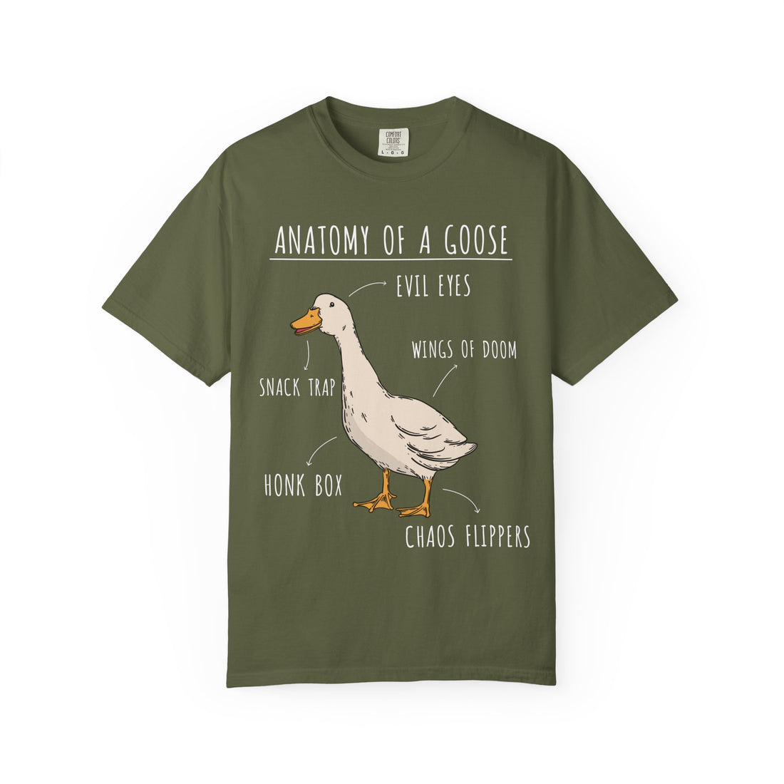Anatomy of A Goose Unisex T-shirt - Animal Lovers Tee