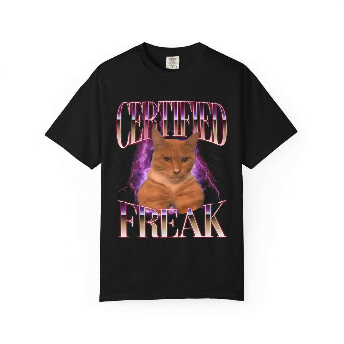 Certified Freak Cat Meme T-Shirt