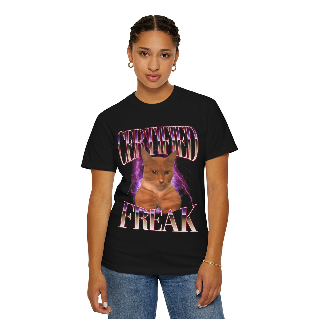 Certified Freak Cat Meme T-Shirt