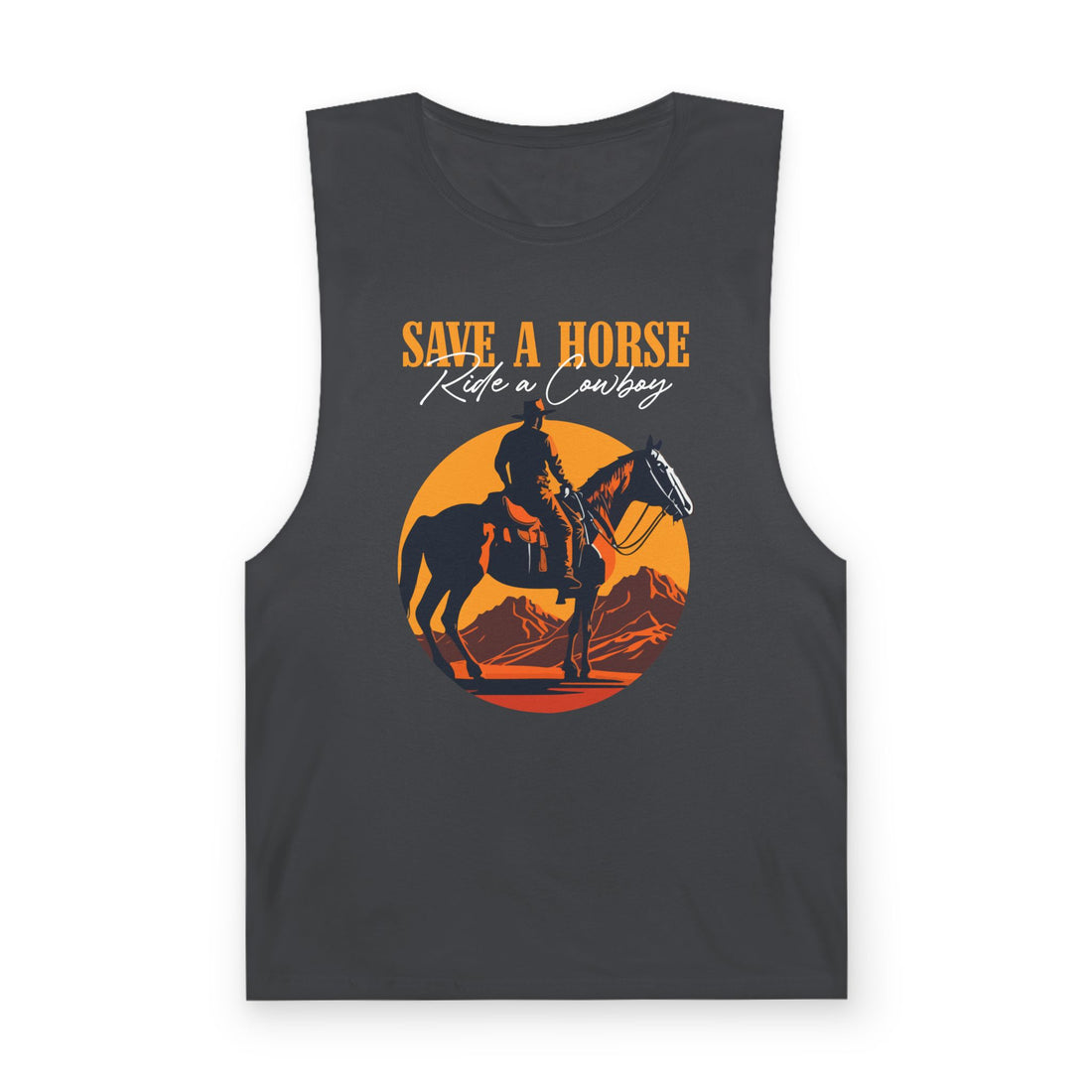 Save a Horse Ride a Cowboy Tank Top