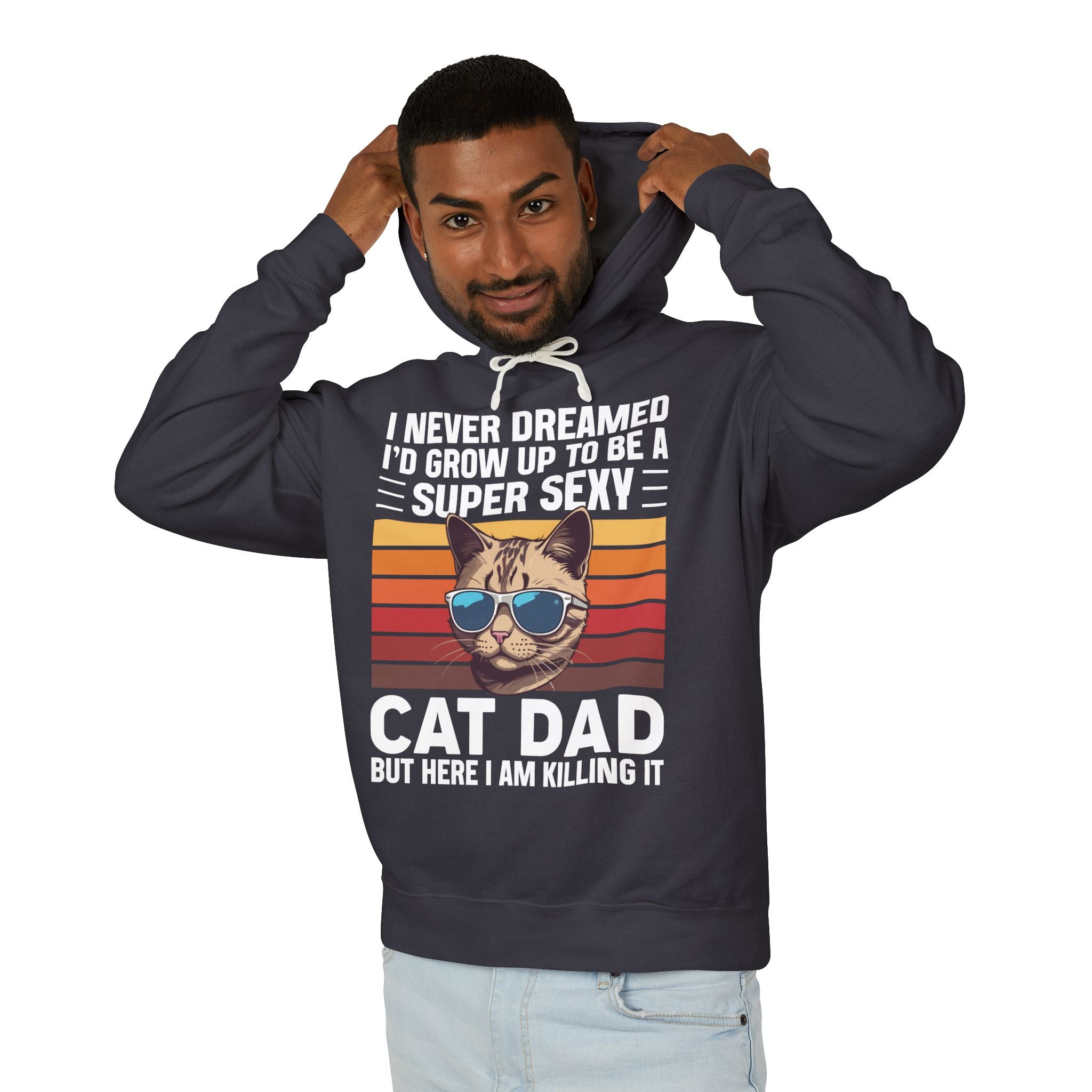 Funny Cat Dad Hoodie