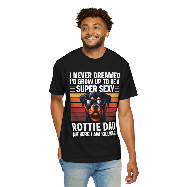 Super Sexy Rottie Dad T-Shirt, Rottweiler Dad T-Shirt