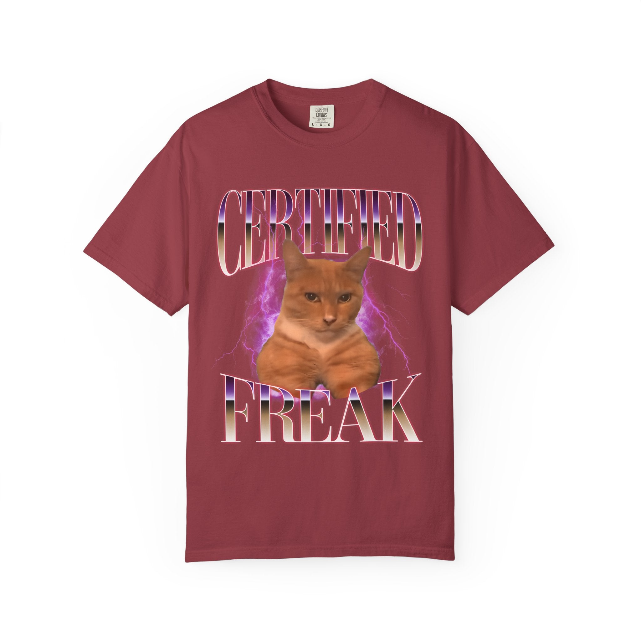 Certified Freak Cat Meme T-Shirt