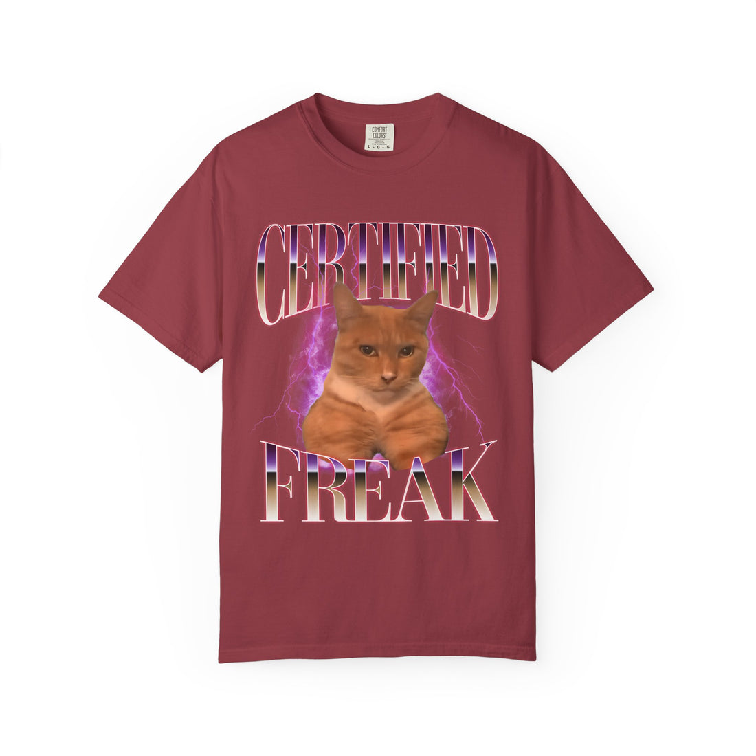 Certified Freak Cat Meme T-Shirt
