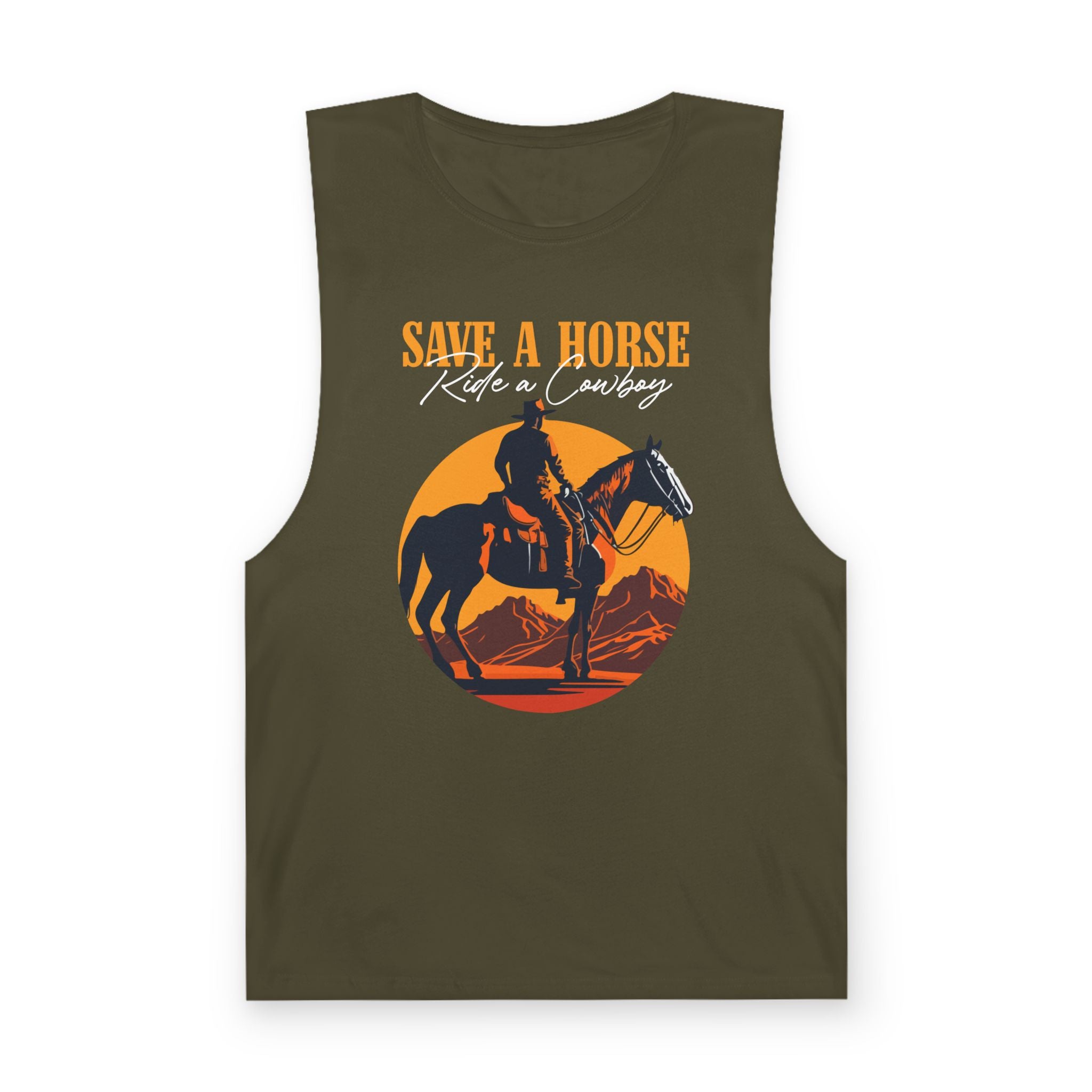 Save a Horse Ride a Cowboy Tank Top