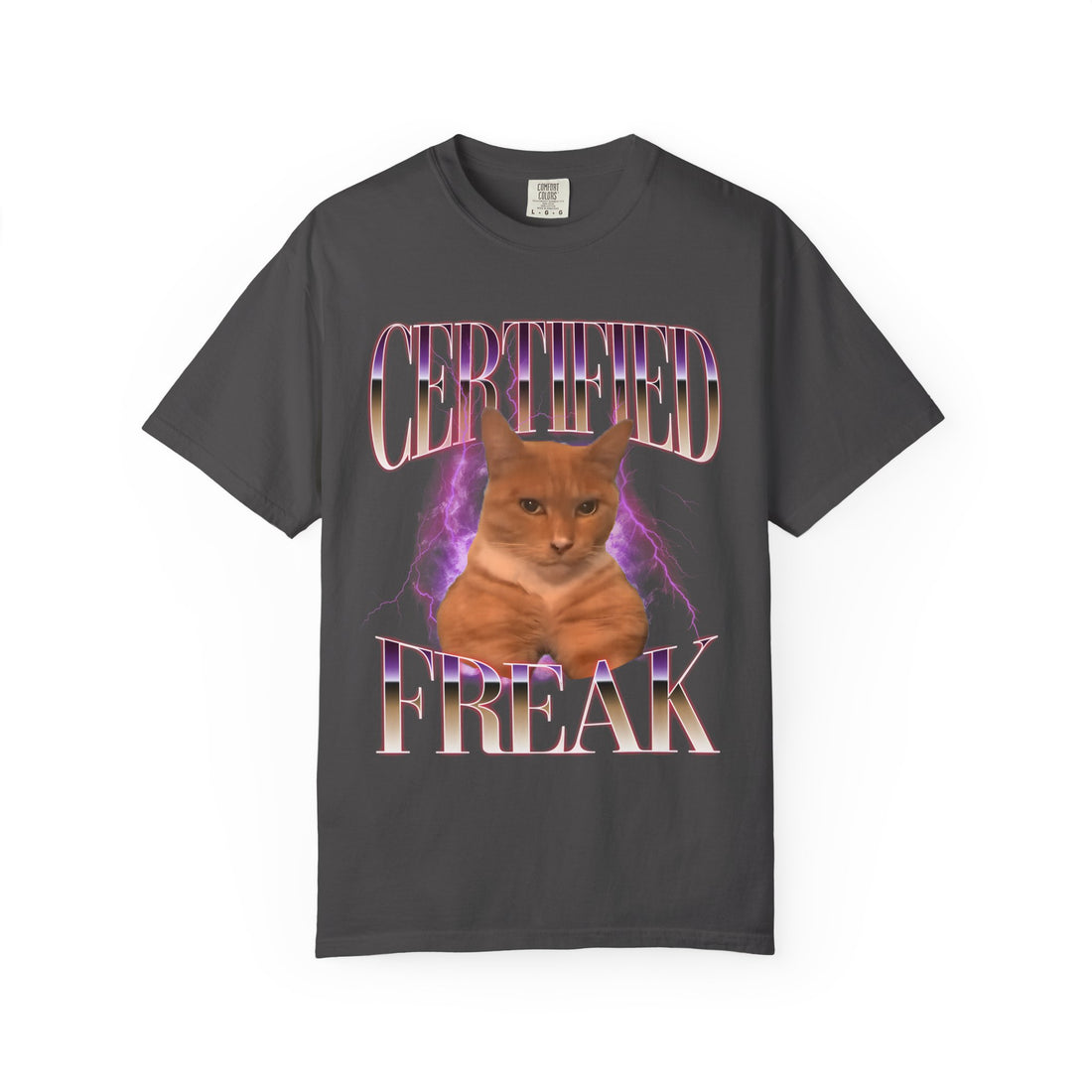 Certified Freak Cat Meme T-Shirt