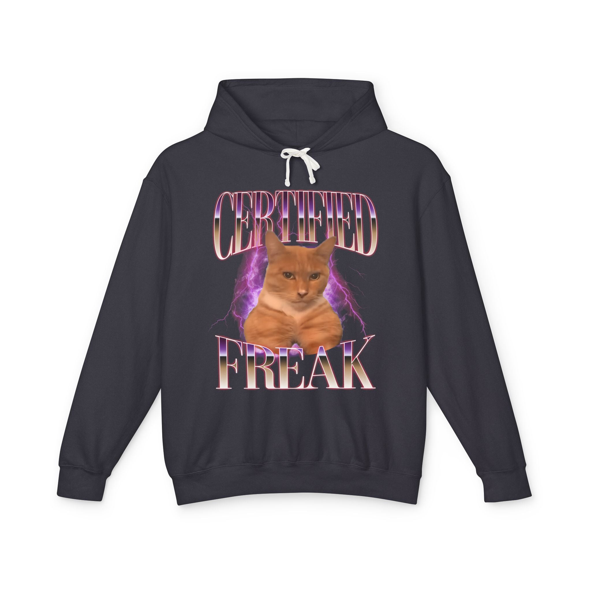 Certified Freak Cat Meme Hoodie