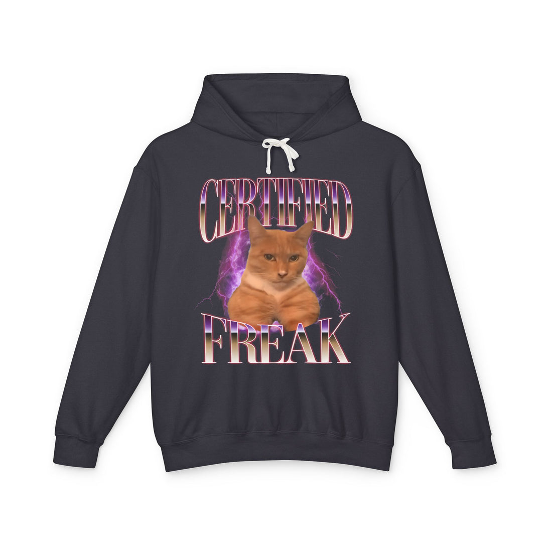 Certified Freak Cat Meme Hoodie