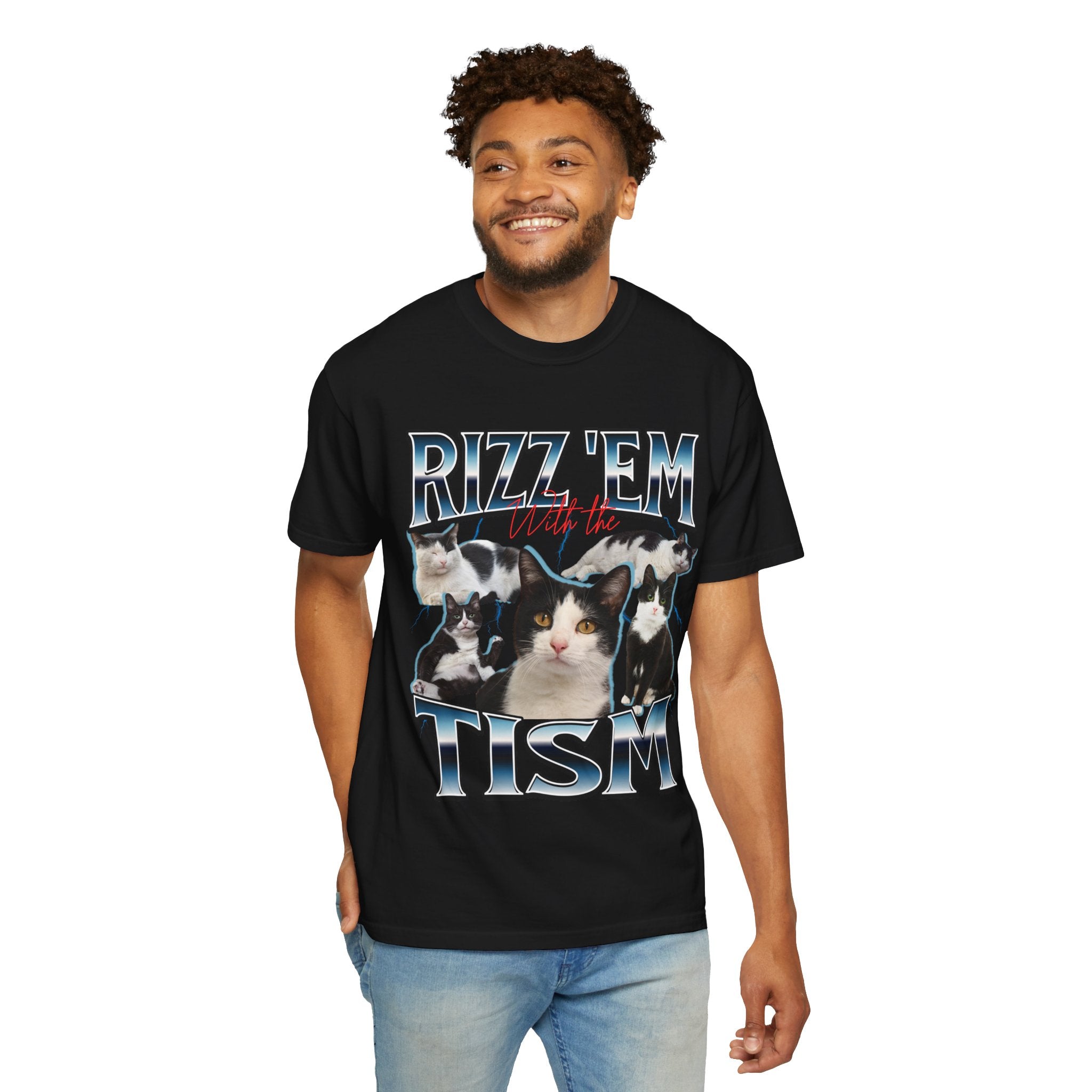 Rizz 'em With The Tism Cat T-Shirt