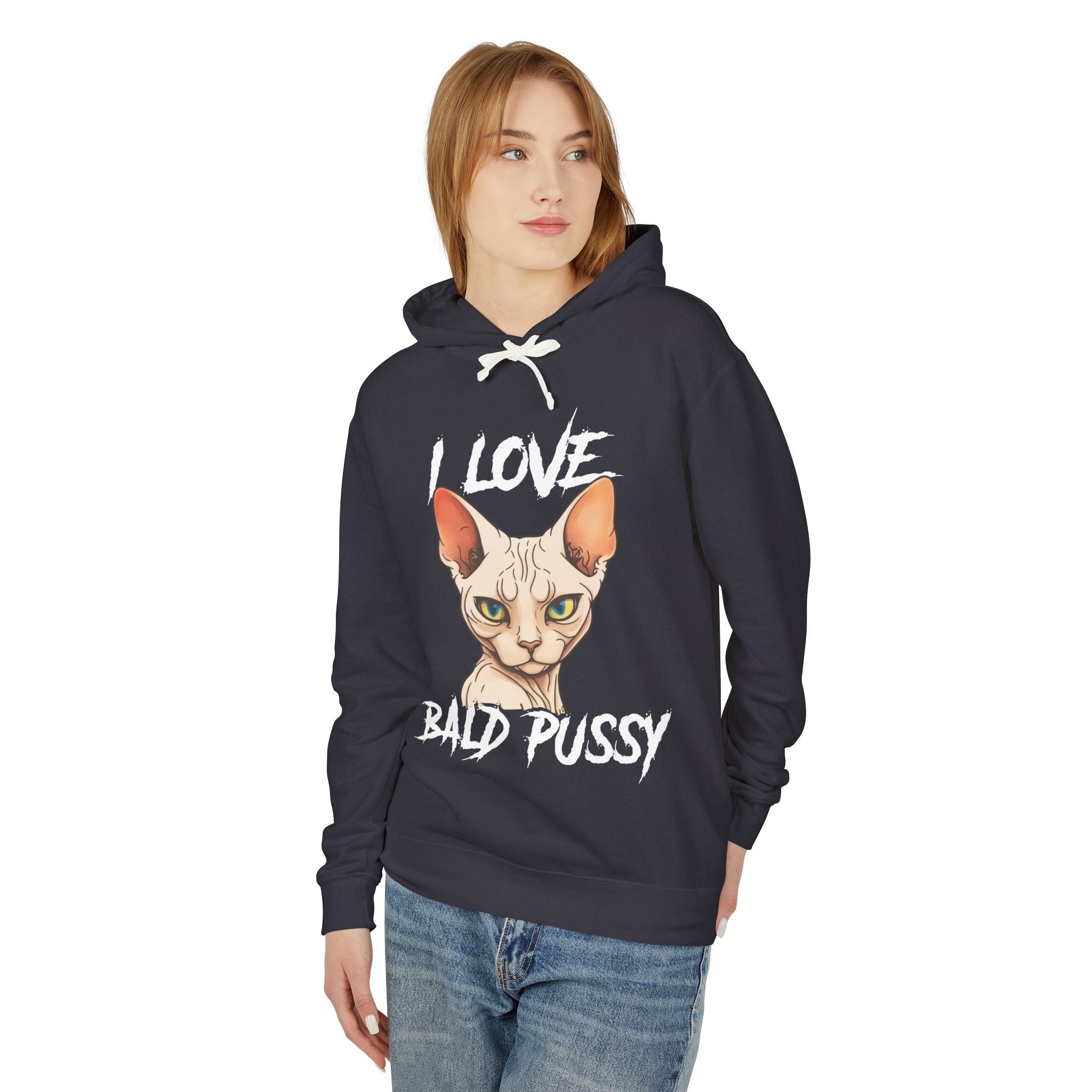 I Love Bald Pussy Hoodie