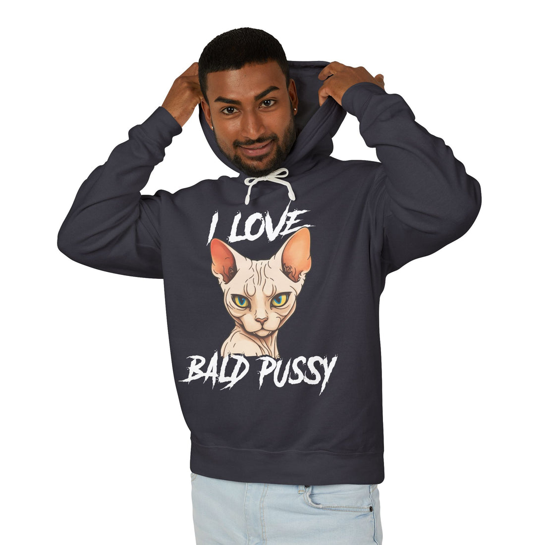 I Love Bald Pussy Hoodie