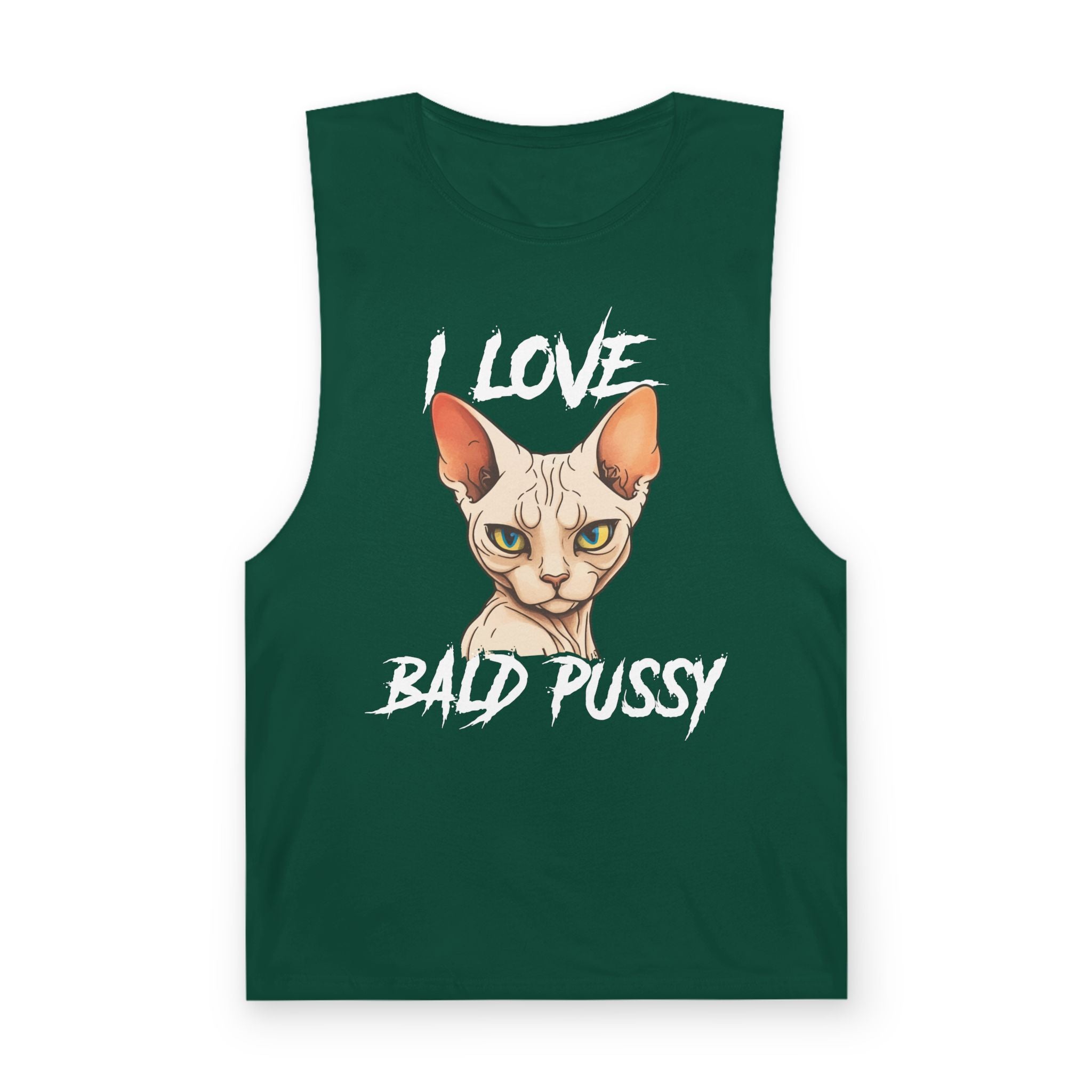 I Love Bald Pussy Tank Top