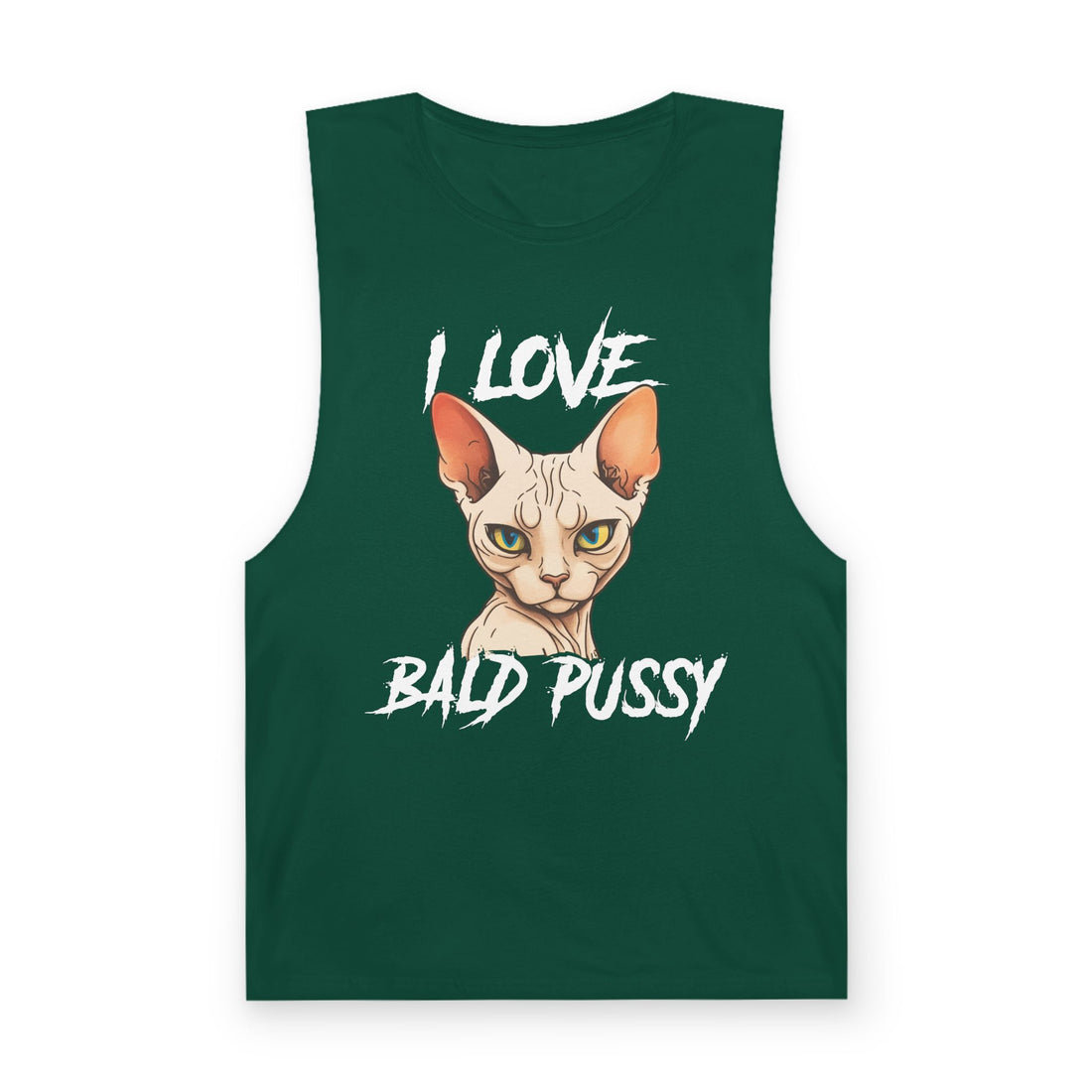 I Love Bald Pussy Tank Top